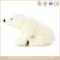 Peluche polaire blanche en peluche